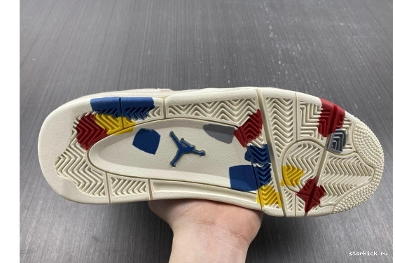 4 Blank Retro Jordan DQ4909-100 DQ4909-100 (W) Canvas 0404